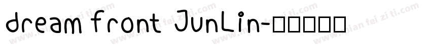dream front JunLin字体转换